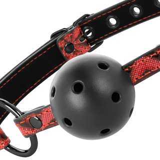 BEGME - BALLKNEBEL RED EDITION VEGANES LEDER