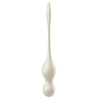 SATISFYER - LOVE BIRDS VIBRIERENDE KEGEL-KUGELN WEISS