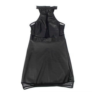 SUBBLIME - 955472 NECKHOLDER-KLEID MIT TRANSPARENZEN, SCHWARZ, S/M