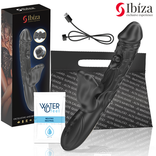 IBIZA - VIBRATOR UND KLITORIS-STIMULATOR MIT BEISS- UND ROTATIONSEFFEKT