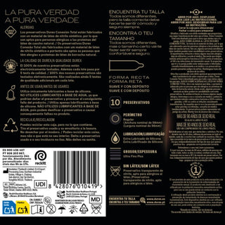 DUREX - TOTAL CONNECTION ULTRA FINE PLUS LATEXFREI 10 EINHEITEN