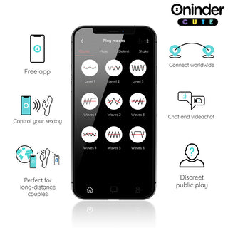 ONINDER CUTE - LOVE BUNNY G-SPOT KLITORALVIBRATOR - KOSTENLOSE WELTWEITE APP