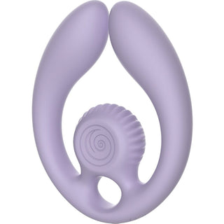 SNAIL VIBE - GIZI DUO PAARSTIMULATOR FERNBEDIENUNG LILA