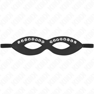 KINK - AUGENMASKE MIT MININIETEN MODELL 1 20,5 x 5,5 CM
