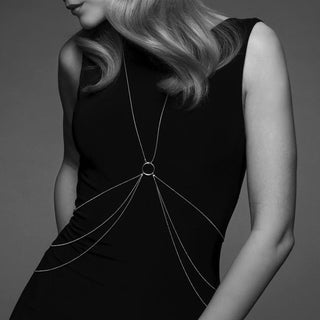 BIJOUX - MAGNIFIQUE METALLKETTEN FÜR DEN KÖRPER SILBER