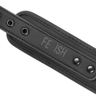FETISH SUBMISSIVE - KETTENHALSBAND MIT NEOPREN-FUTTER